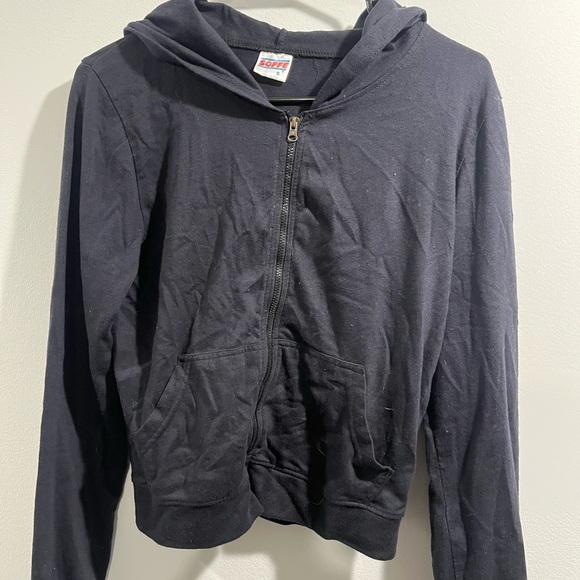 Soffe Jackets & Blazers - Navy zip up jacket